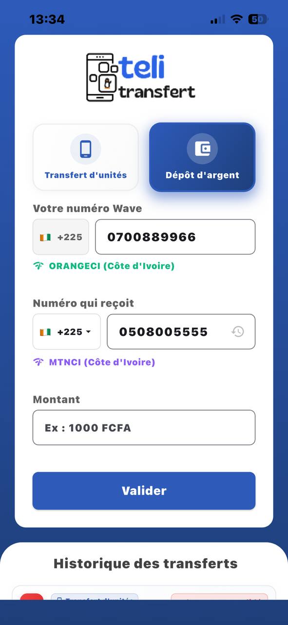 Teli Transfert